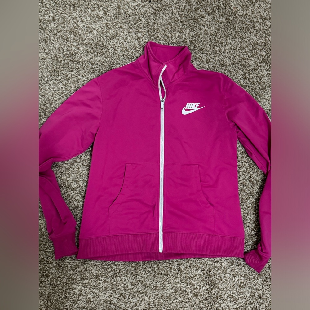 Nike Women's Fuchsia Bomber Jacket